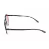 ADIDAS Unisex Sonnenbrille AOM009-009GLS 57/15/145 mm Schwarzer Rahmen Graue Gläser UV400