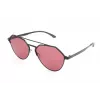 ADIDAS Unisex Sonnenbrille AOM009-009GLS 57/15/145 mm Schwarzer Rahmen Graue Gläser UV400