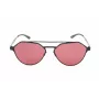 ADIDAS Unisex Sonnenbrille AOM009-009GLS 57/15/145 mm Schwarzer Rahmen Graue Gläser UV400