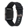 Adidas Unisex Uhr AOST23563 31mm Quarz Analog Silikon Schwarz