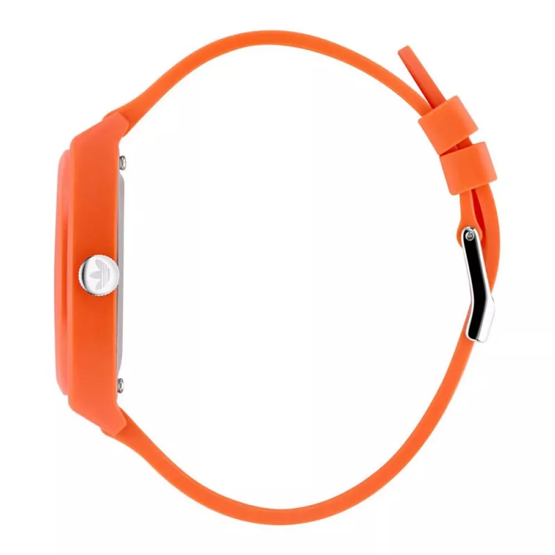 Adidas Damen AOST22562 Analog Quarzuhr 38mm Weiß Silikon