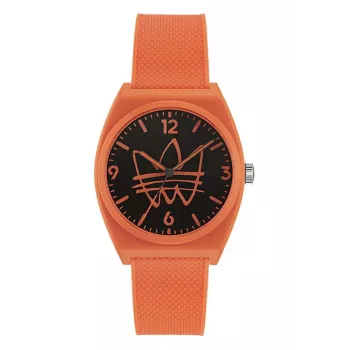 Adidas Damen AOST22562 Analog Quarzuhr 38mm Weiß Silikon