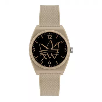 Adidas Damenuhr AOST22565 Analog Quarz 38mm Weiß Silikon