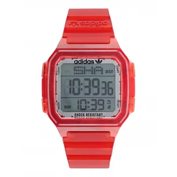 Adidas Damen Digital-Quarzuhr AOST22051 38mm Schwarz Silikon