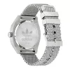 ADIDAS Damenuhr AOFH22005 42mm Quarz Weiß Silikon
