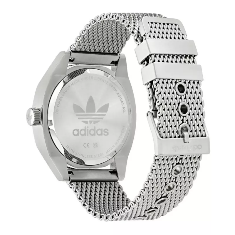 ADIDAS Damenuhr AOFH22005 42mm Quarz Weiß Silikon