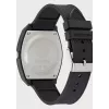 Adidas Damenuhr AOST22038 38mm Edelstahlgehäuse Schwarzes Silikonband Analog Quarz