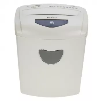 Adler AD 1038 Aktenvernichter mit Partikelschnitt, 8 Blatt, P-4, 15L Behälter, Beige