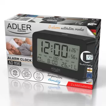 Adler AD 1196 Wasserkocher 1,7L 2200W Schwarz