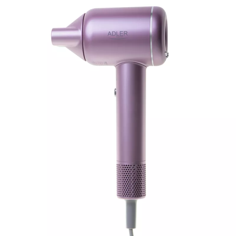 ADLER AD 2270p Reise-Haartrockner 1200W Dual Voltage Klappbar Schwarz/Silber