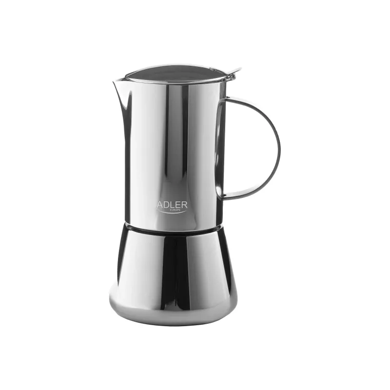 Adler AD 4417 Kaffeemühle, 150 W, 75 g, Edelstahl, Silber/Schwarz