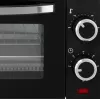 Adler AD 6032 kompakter Elektrobackofen, 9 l, 650 W, Schwarz
