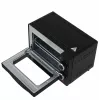 Adler AD 6032 kompakter Elektrobackofen, 9 l, 650 W, Schwarz