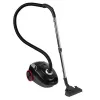 Adler AD 7054 beutelloser Staubsauger 2200 W mit HEPA-Filter, 1,5 L Staubbehälter, Teleskoprohr aus Metall, Schwarz/Silber