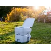 Adler CAMRY CR 1035 Tragbare Camping-Toilette 20L Abwassertank 15L Frischwassertank Manuelle Kolbenspülung