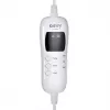 Adler CAMRY CR 7434 Elektrische Unterdecke - weiches Fleece, 3 Heizstufen, 150x80 cm, Weiß/Grau
