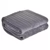 Adler CAMRY CR 7434 Elektrische Unterdecke - weiches Fleece, 3 Heizstufen, 150x80 cm, Weiß/Grau