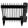 Adler Camry CR 7814 Ölradiator mit Fernbedienung, 2500 W, 3 Heizstufen, 11 Rippen, digitaler Thermostat, 24-Stunden-Timer, LED-Anzeige, Überhitzungs- und Kippschutz, Schwarz