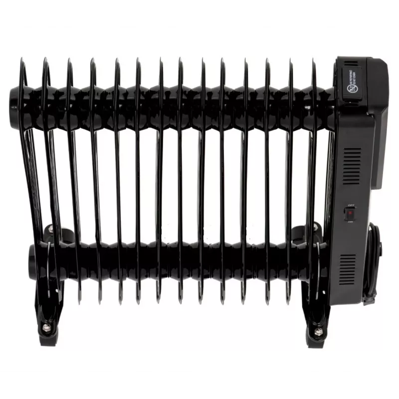 Adler Camry Ölradiator CR 7820 2000W 9 Rippen Ölgefüllter Heizkörper Weiß/Grau