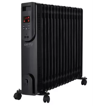 Adler Camry Ölradiator CR 7820 2000W 9 Rippen Ölgefüllter Heizkörper Weiß/Grau