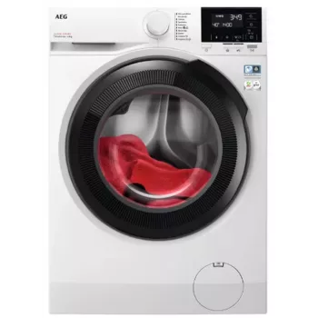 AEG LFR61944BE 9kg 1400 U/min Frontlader Waschmaschine mit ProSense, ProSteam und ÖKOMix, Weiß