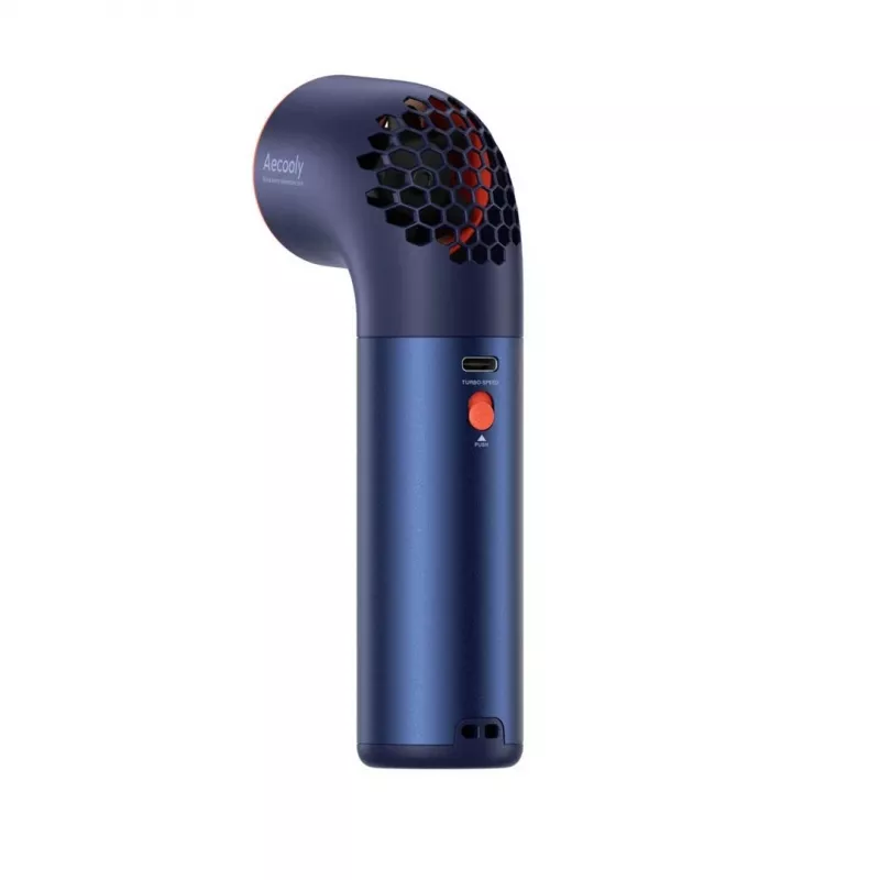 AEL AECOOLY Aero Ultra Hochgeschwindigkeits-Handventilator Blau-Orange