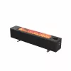 AENO Premium Eco Smart Raumheizer 2000W, Konvektion, Echter Feuereffekt, Befeuchtung, Intelligentes Heizen, LED-Anzeige, Sprachsteuerung, 2L Tank, EU-Stecker, Schwarz