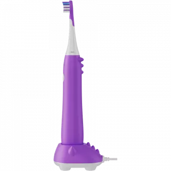 AENO Kabellose Zahnbürste, Violett, 3 Bürstenköpfe, 600mAh, 5 Modi, Smart Remind