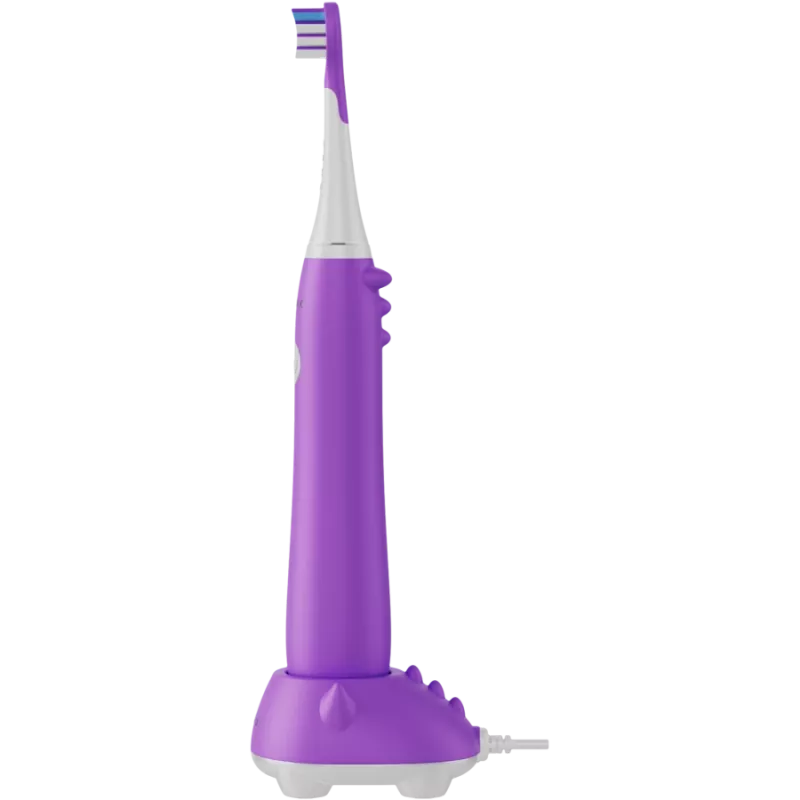 AENO Kabellose Zahnbürste, Violett, 3 Bürstenköpfe, 600mAh, 5 Modi, Smart Remind