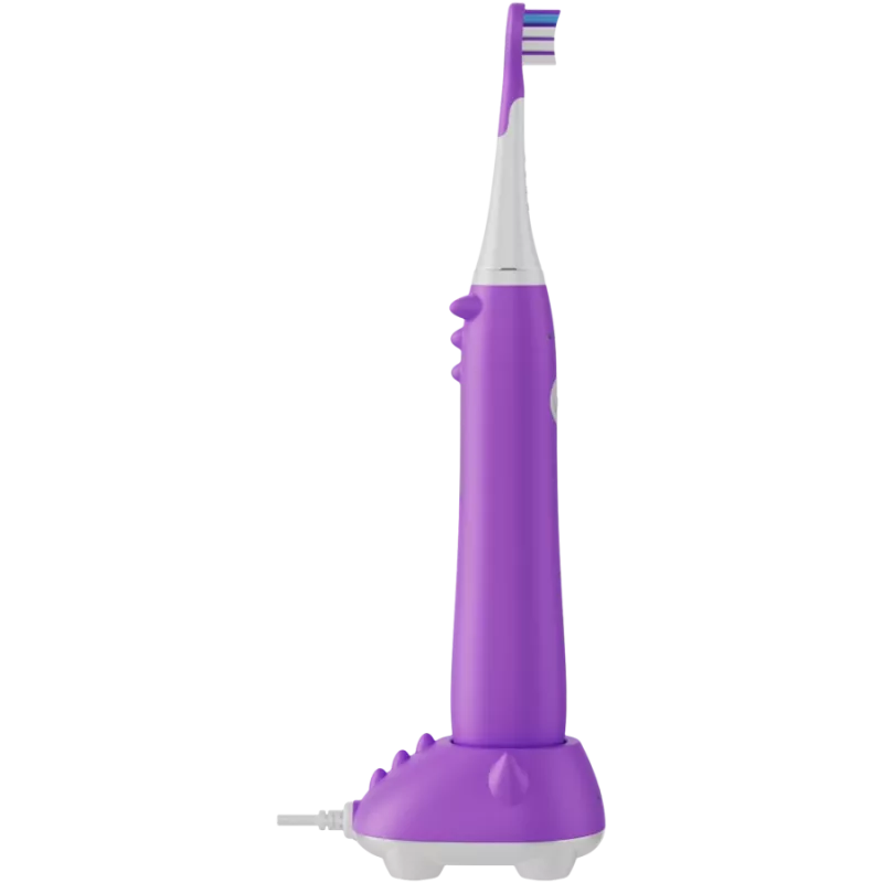 AENO Kabellose Zahnbürste, Violett, 3 Bürstenköpfe, 600mAh, 5 Modi, Smart Remind