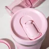 AeroPress Go Plus Kaffeemaschine mit rosa Thermobecher 475 ml
