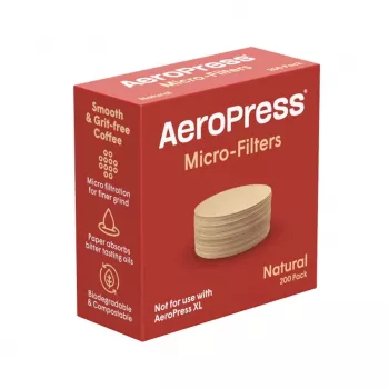 AeroPress Papier-Mikrofilter Natur 200 Stück