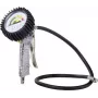 Aerotec Analoger Reifenfüller mit Manometer, 10 bar / 145 PSI, gummiertes Manometer, 40 cm Schlauch, Schnellkupplung 2005759