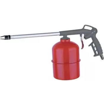 AEROTEC Druckluft-Spritzpistole mit 1L Stahlbehälter, Leichtmetallgehäuse 2010102