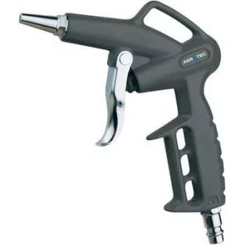 AEROTEC Kurze Druckluftpistole 200533 | Ergonomisches Reinigungswerkzeug mit Stahldüse