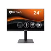 AG Neovo LH2404 23.8 inch Full HD Ergonomischer Desktop-LED-Monitor mit NeoV Optical Glass, 120Hz, VA-Panel, HDMI, DisplayPort, VGA, Schwarz