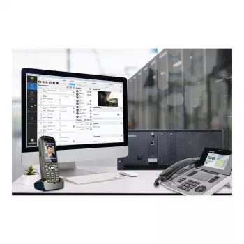 AGFEO ES 730 IT IP-Kommunikationssystem (PBX) – 100 Teilnehmer, 100 SIP-Trunks, 30 VoIP-Gespräche, Gigabit Ethernet, USB, Firewall, VPN, UC-Suite, CTI, Web-GUI