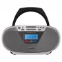 Aiwa BBTU-400SL Tragbares Stereo-System CD/FM RDS/USB/Bluetooth Silber MP3-Wiedergabe