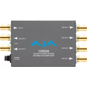 AJA 12GDA 12G-SDI 1x8 Verteilverstärker