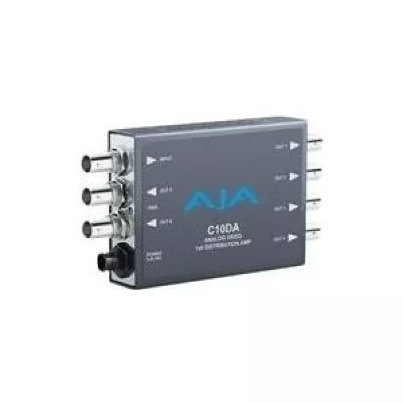 AJA C10DA 1x4 HD/SD-SDI Verteilverstärker mit Reclocking