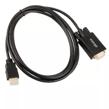 Akasa AK-CBHD26-20BK HDMI-auf-VGA-Adapterkabel 2m Schwarz