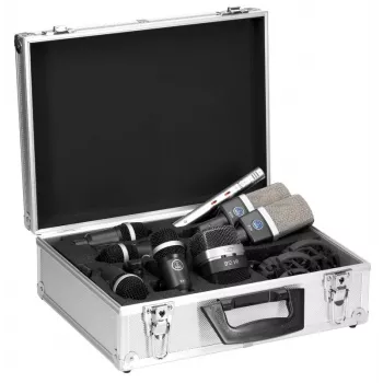 AKG DRUMSET PREMIUM - Professionelles Drum-Mikrofon-Set