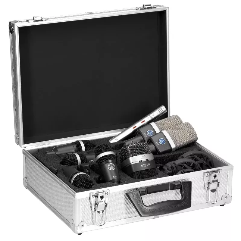 AKG DRUMSET PREMIUM - Professionelles Drum-Mikrofon-Set