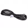 Akyga AK-PC-06A Stromkabel 3m CEE 7/7 auf IEC C13 Schwarz