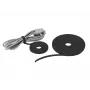 ALANTEC PK025CZA Kabelbinder-Sockel mit Klebebefestigung, schwarz, PA66, 25x25 mm, 1 Stück
