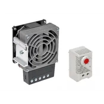 ALANTEC SA-H-100-T-01 100W Lüfterheizgerät mit Thermostat für Außengehäuse
