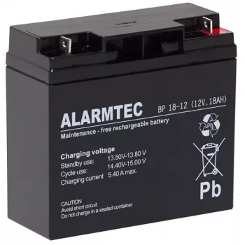 ALARMTEC BP 12V 18Ah AGM Batterie