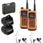 Albrecht Tectalk Duo PMR446 & Freenet Doppelpack Funkgerät mit Hardcase (29149.S1)