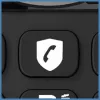 Alcatel 8517110010 DECT Schnurloses Telefon Mobilteil mit 1,5-Zoll-bernsteinfarbener Hintergrundbeleuchtung