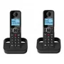 Alcatel 8517180090 Schnurgebundenes Tischtelefon mit großen Tasten, Schwarz